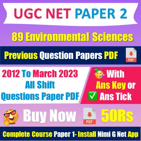 Environmental Science(EVS) OU Notes